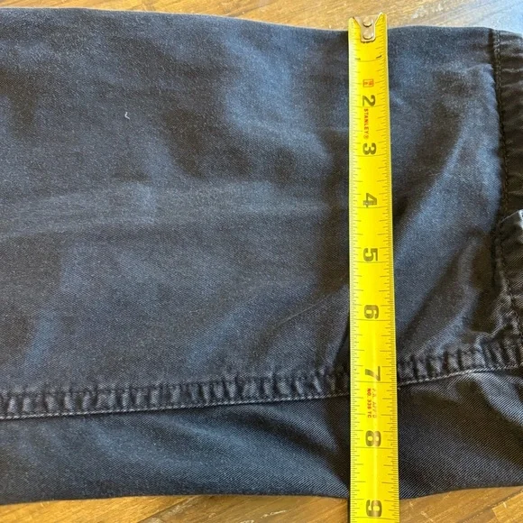 Vintage Versace Jeans Collection Pants Mens 32 Straight Logo Black Distressed